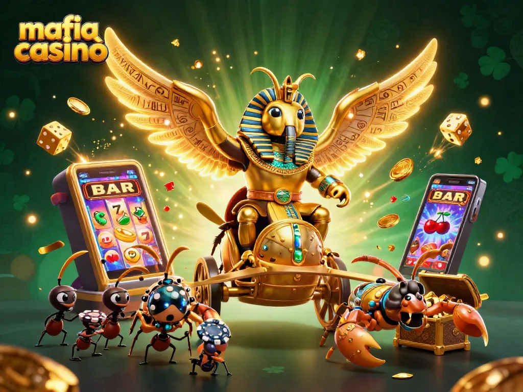 Experience thrilling games at mafia casinò with golden beetles and dynamic slots in action.