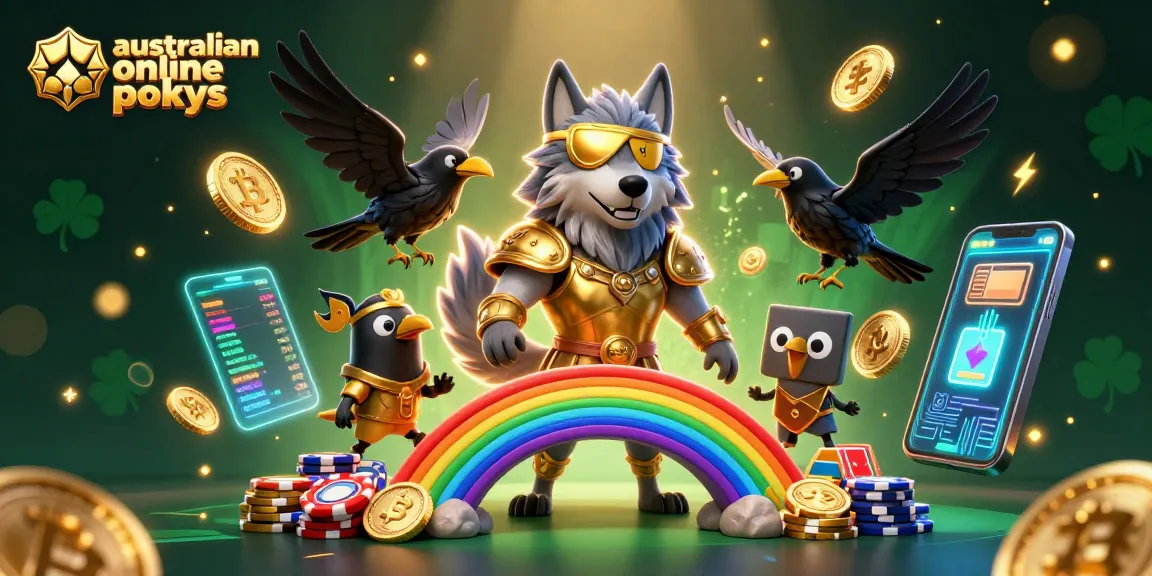 Experience the thrill of australian online pokies with dynamic 3D graphics and engaging gameplay elements.