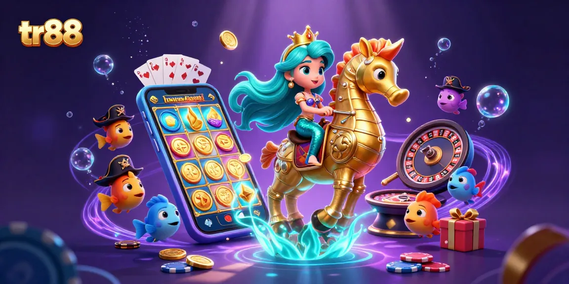 Experience the excitement of winning with tr88 slot games featuring vibrant characters and dynamic casino elements.
