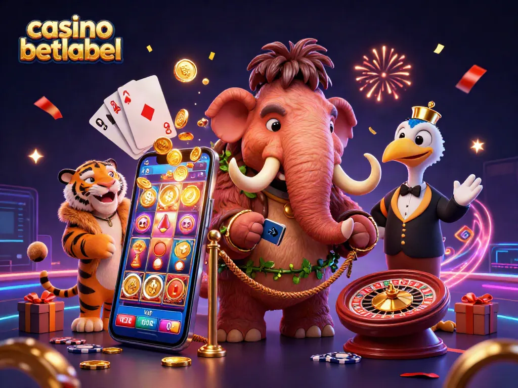 Engage with the colorful adventure in casino betlabel featuring lively characters and vibrant gaming elements.